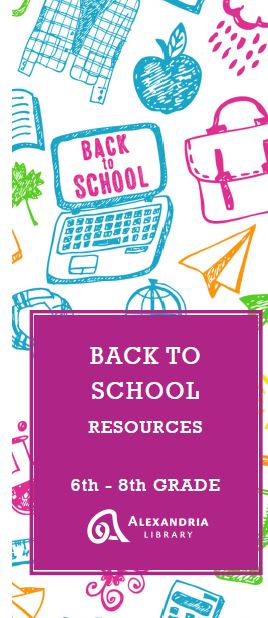 6th-8th Back to School Resources