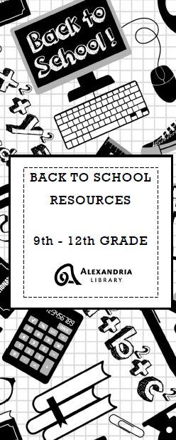 9th-12th Back to School Resources