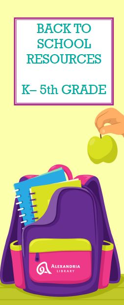 K-5th Back to School Resources